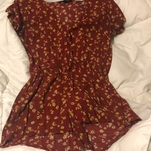 Forever 21 daisy romper